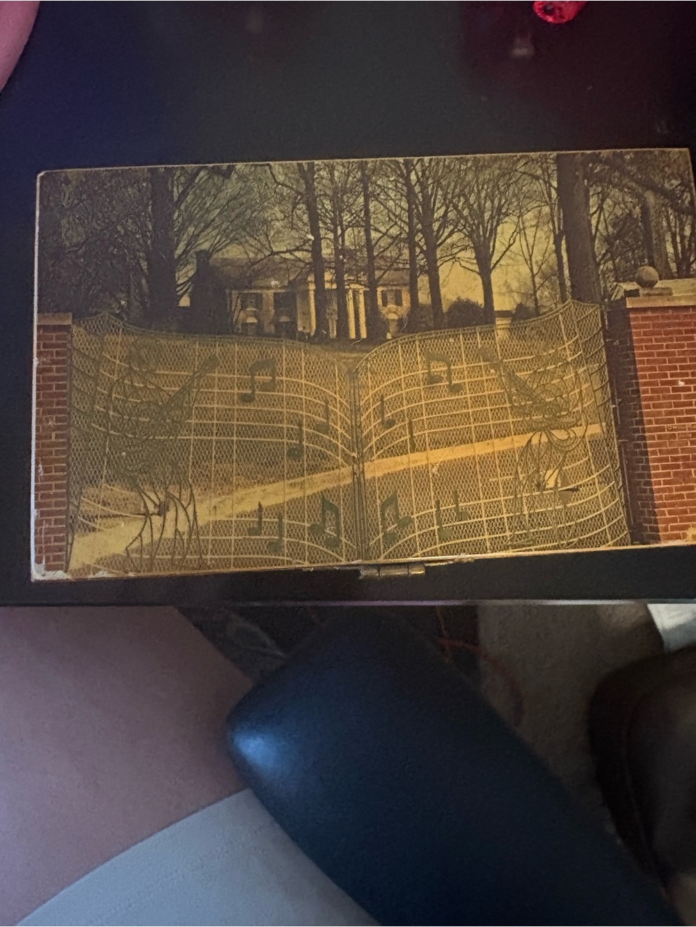 Decorative Gold Metal Gate Wall Art Accent